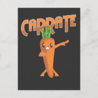 Martial Art Vegan Fighter Vegetarier Karotten Karo