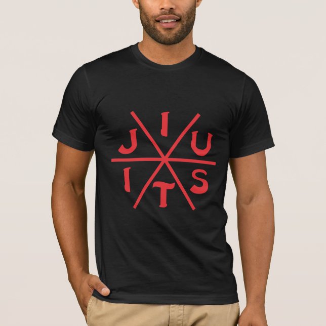 Martial Arts BJJ Brasilianischer Jiu Jitsu-Kampf T-Shirt (Vorderseite)