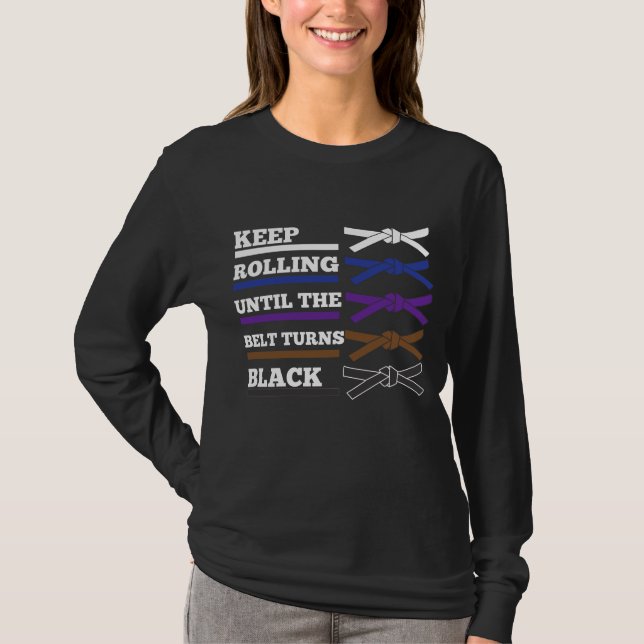Martial Arts Black Belt Rankings TaeKwonDo Karate T-Shirt (Vorderseite)