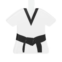 Martial Arts Black Belt Uniforme