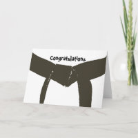 Martial Arts Brown Belt Herzlichen Glückwunsch