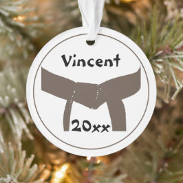 Martial Arts Brown Ceinture Dé