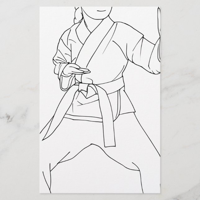 Martial Arts Girl (Vorderseite)