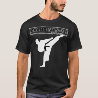 Martial Arts Grand Master Black Belt Taekwondo T-Shirt