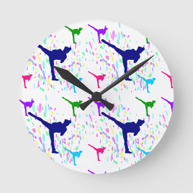 MARTIAL ARTS - JUDO RUNDE WANDUHR (Vorderseite)