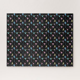 Martial Arts Karate Abstrakt Stars Glitzern