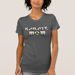 Martial Arts Karate Mama Grüner Gürtel T-Shirt