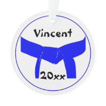 Martial Arts Light Ceinture Bleue Rank