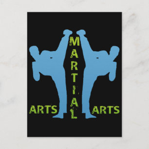 MARTIAL ARTS POSTKARTE