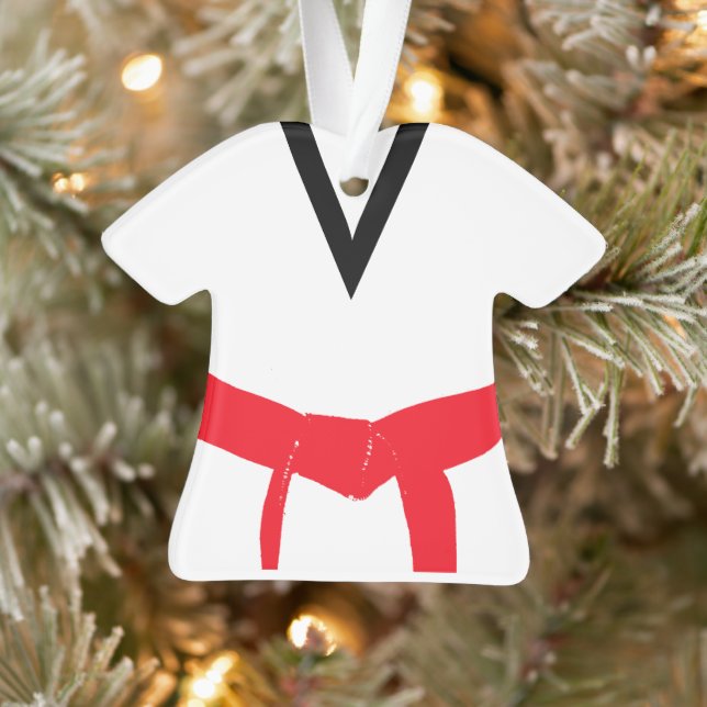 Martial Arts Red Belt Uniforme (Arbre)
