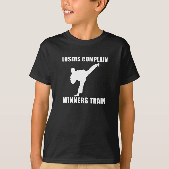 Martial Arts Winners Train T-Shirt (Vorderseite)