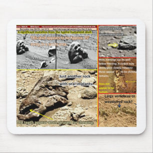 Martian Boneyard Mousepad