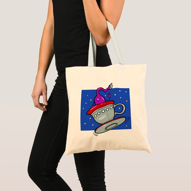 Martian Character Tote Bag Tragetasche (Von Creator hochgeladen)