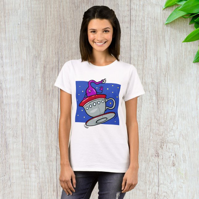 Martian Character Womens T - Shirt (Von Creator hochgeladen)