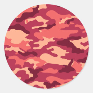 MARTIAN DESERT CAMOUFLAGE / CAMOUFLAGE DAZZLE PATT RUNDER AUFKLEBER