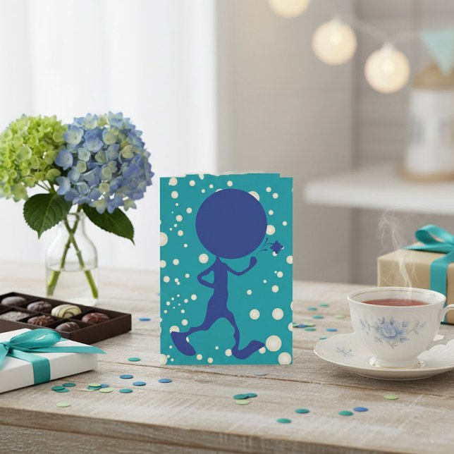 Martian, eine Blume Alien Person Einladung (Von Creator hochgeladen)