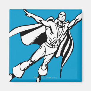 Martian Manhunter fliegt 3 Magnet