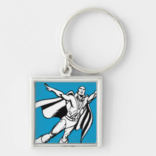 Martian Manhunter fliegt 3 Schlüsselanhänger