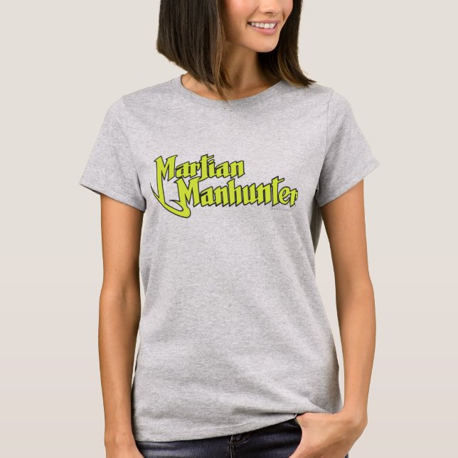 Martian Manhunter Logo T-Shirt (Vorderseite)
