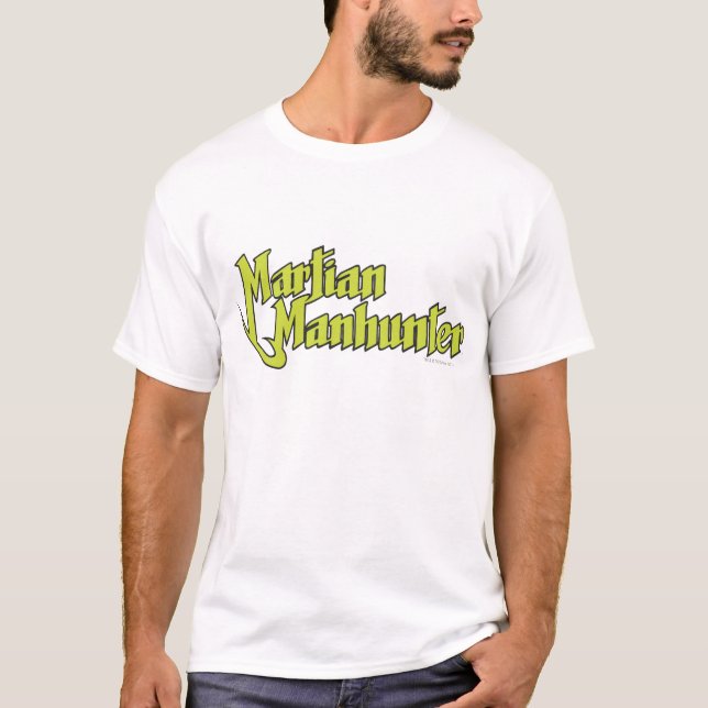 Martian Manhunter Logo T-Shirt (Vorderseite)