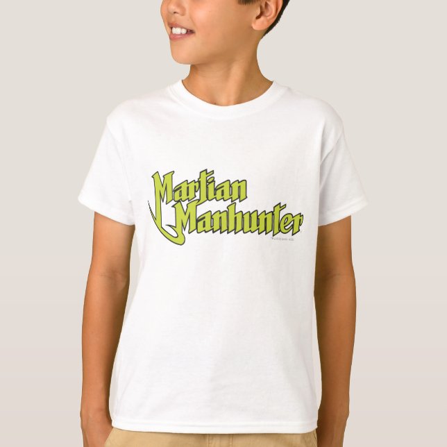 Martian Manhunter Logo T-Shirt (Vorderseite)