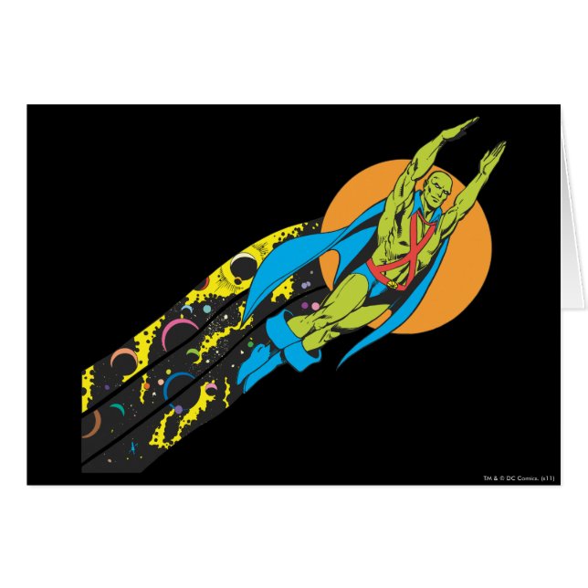 Martian Manhunter nimmt Flug (Vorderseite (Horizontal))
