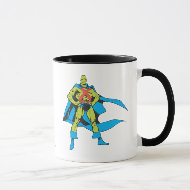 Martian Manhunter Posen Tasse (Rechts)
