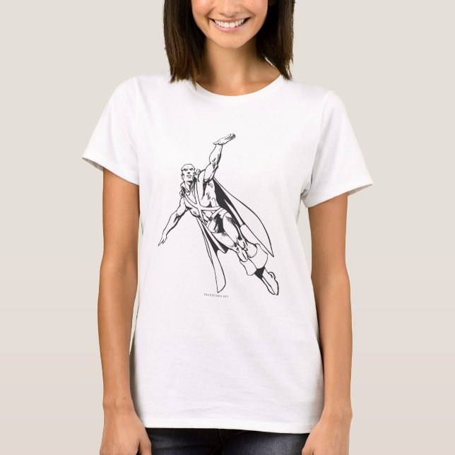 Martian Manhunter Soars 2 T-Shirt (Vorderseite)