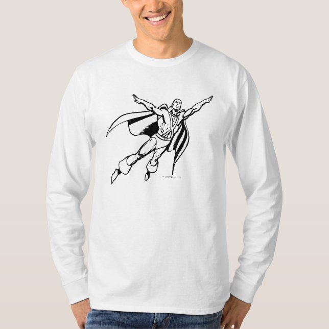 Martian Manhunter Soars 3 T-Shirt (Vorderseite)