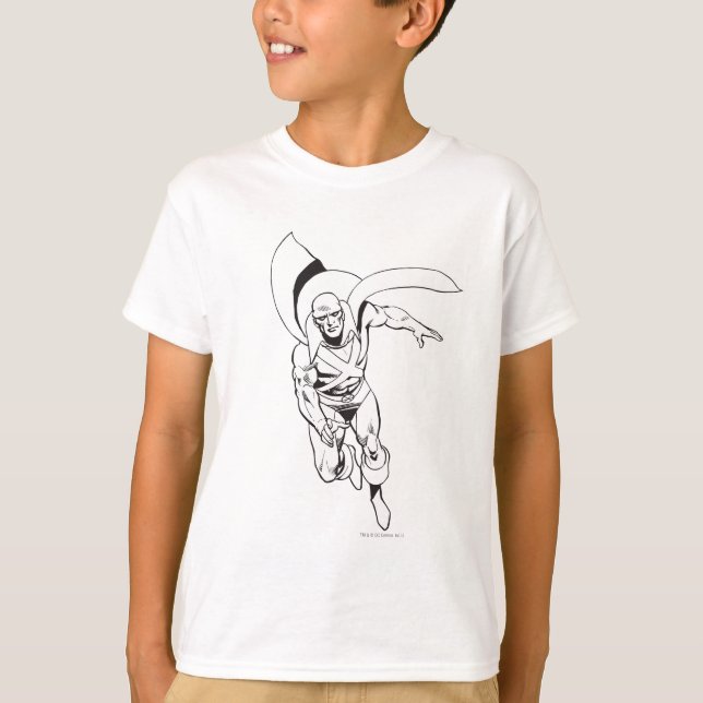 Martian Manhunter Soars 5 T-Shirt (Vorderseite)