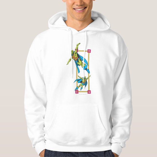 Martian Manhunter Soars Hoodie (Vorderseite)