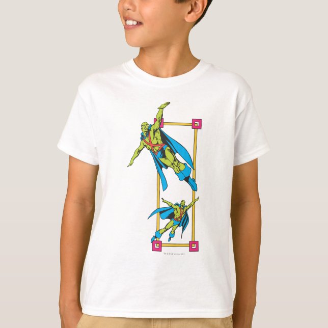 Martian Manhunter Soars T-Shirt (Vorderseite)