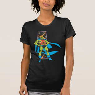 Martian Manhunter & Space Background T-Shirt