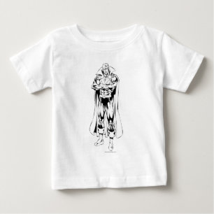 Martian Manhunter Umriss stehend Baby T-shirt