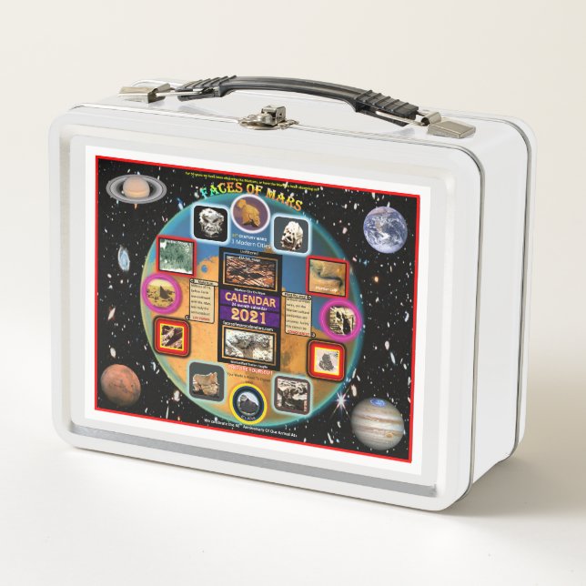 Martian Metal Lunchbox (Vorderseite)