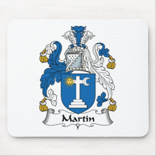 Martin-Familienwappen Mousepad