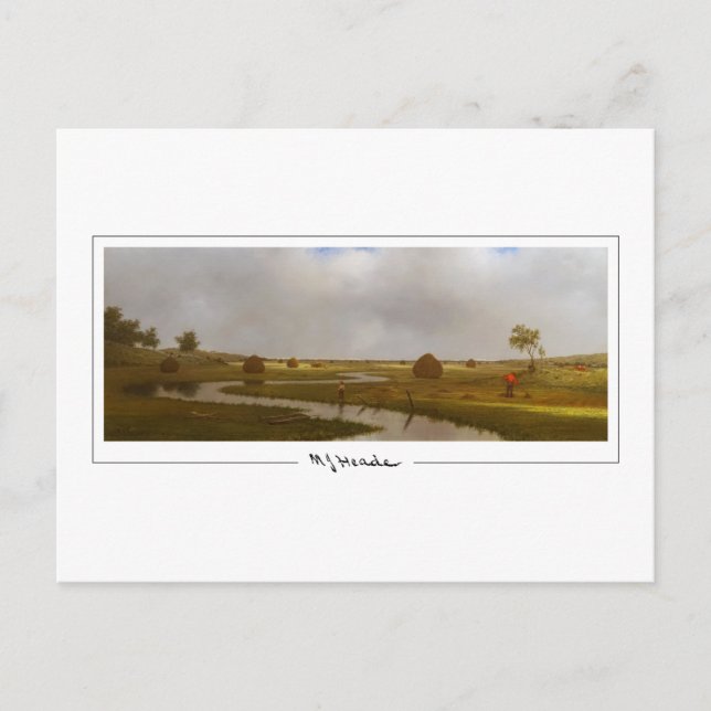 Martin Johnson Heade #111 - Fine Art Postcard Postkarte (Vorderseite)
