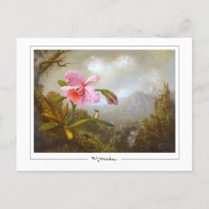 Martin Johnson Heade #8 - Fine Art Postcard Postkarte