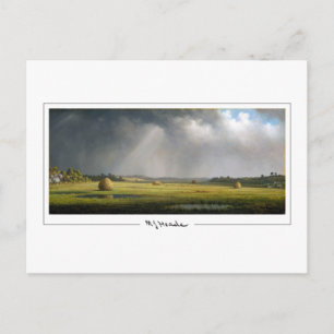 Martin Johnson Heade #94 - Fine Art Postcard Postkarte