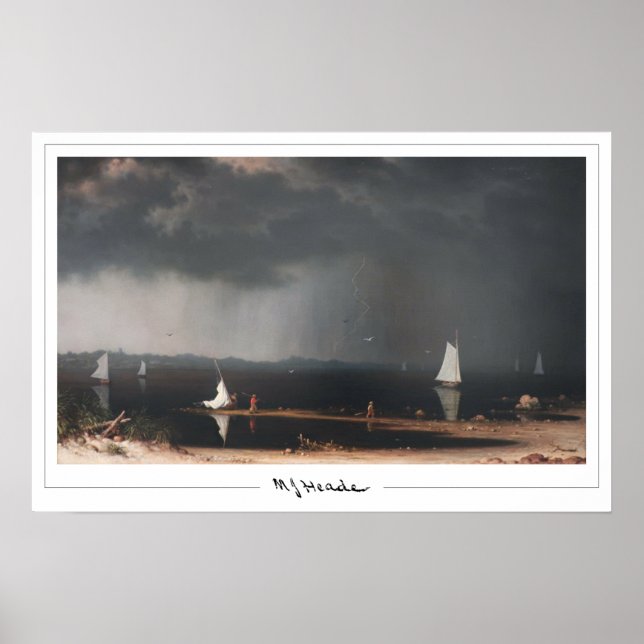 Martin Johnson Heade Zedign Affiche d'art #260 (Devant)