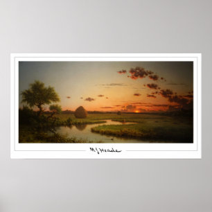 Martin Johnson Heade Zedign Affiche d'art #88