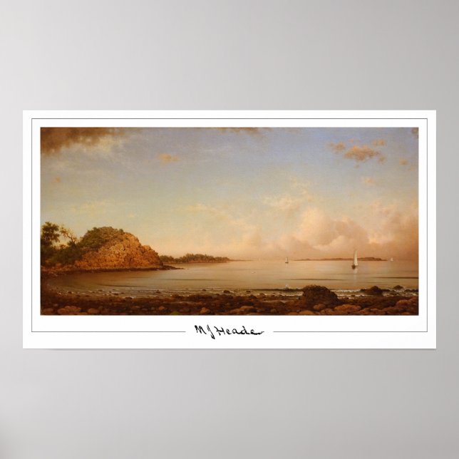 Martin Johnson Heade Zedign Art Poster #102 (Vorne)