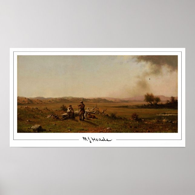 Martin Johnson Heade Zedign Art Poster #113 (Vorne)