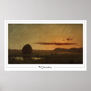 Martin Johnson Heade Zedign Art Poster #54