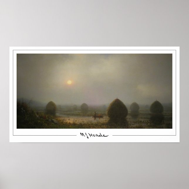 Martin Johnson Heade Zedign Art Poster #84 (Vorne)