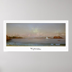 Martin Johnson Heade Zedign Kunstposter #207 Poster