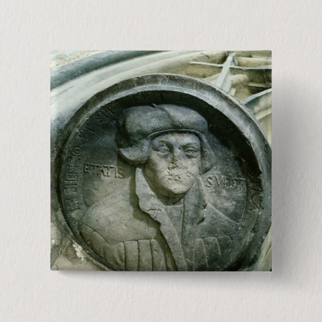 Martin Luther alterte 57 mit der des Luthers Rose Button (Vorderseite)