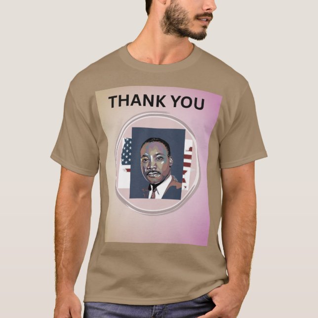 MARTIN LUTHER KING DAY T-Shirt (Vorderseite)