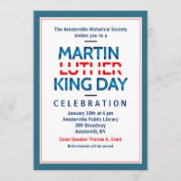 Martin Luther King Jr. Invitation