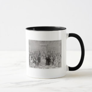 Martin Luther vor Charles V Tasse
